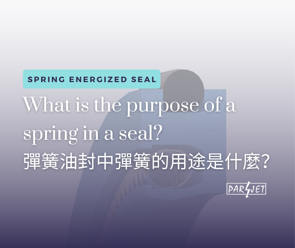 What is the purpose of a spring in a seal?